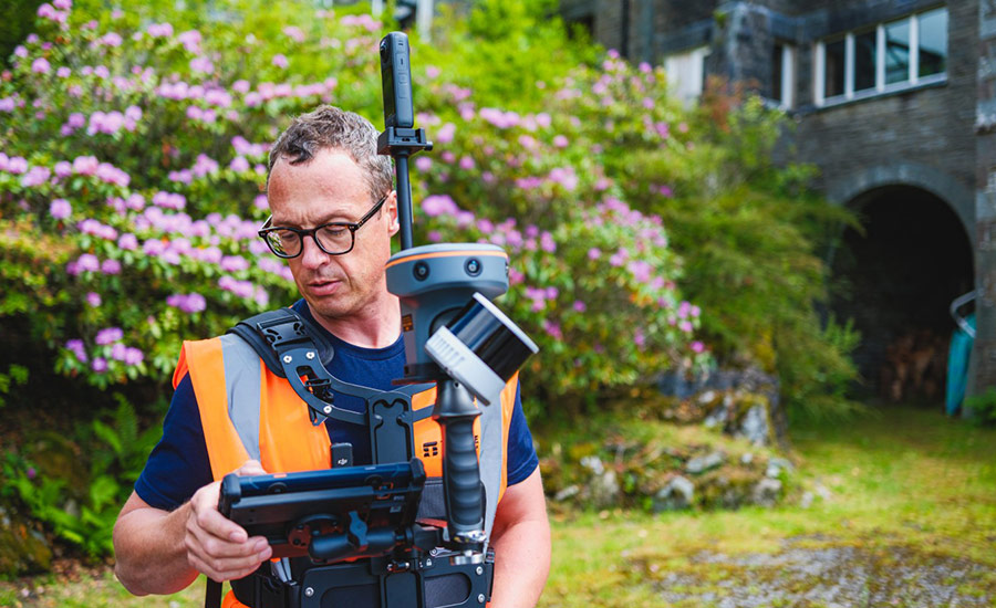 CHCNAV RS10 SLAM-Scanner - 3D-Realitätserfassung im Gelände.