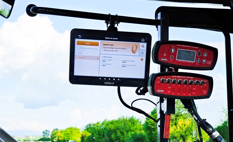 UT/VT unit located in the tractor cab