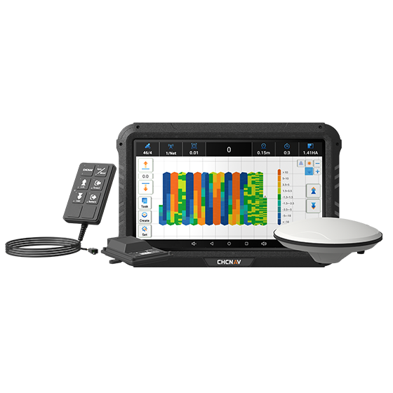 IC100: Sistema automatizado de nivelamento de terrenos GNSS