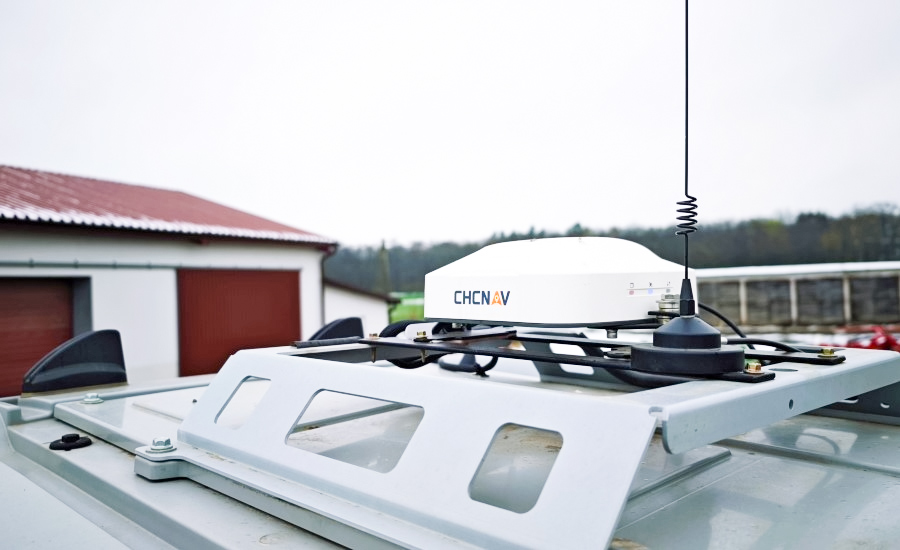 CHCNAV NX612 on farming machinery
