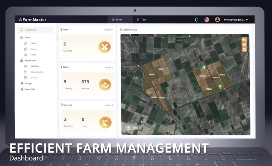 A plataforma FarmMaster permite a gestão inteligente das explorações agrícolas